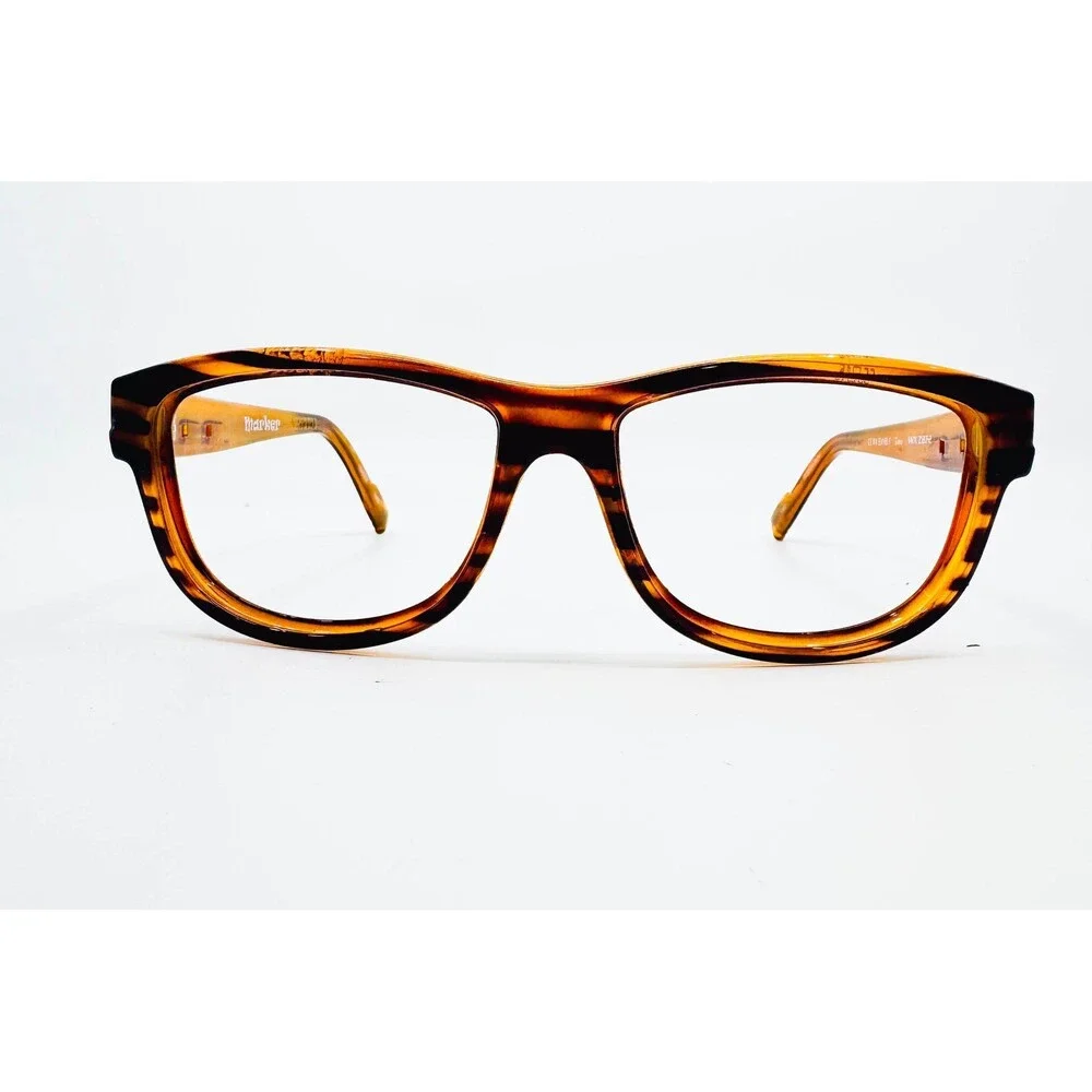 Wiley X Marker Eyeglasses Mens Brown Tortoise Z87-2 Safety Frame 55-18-140